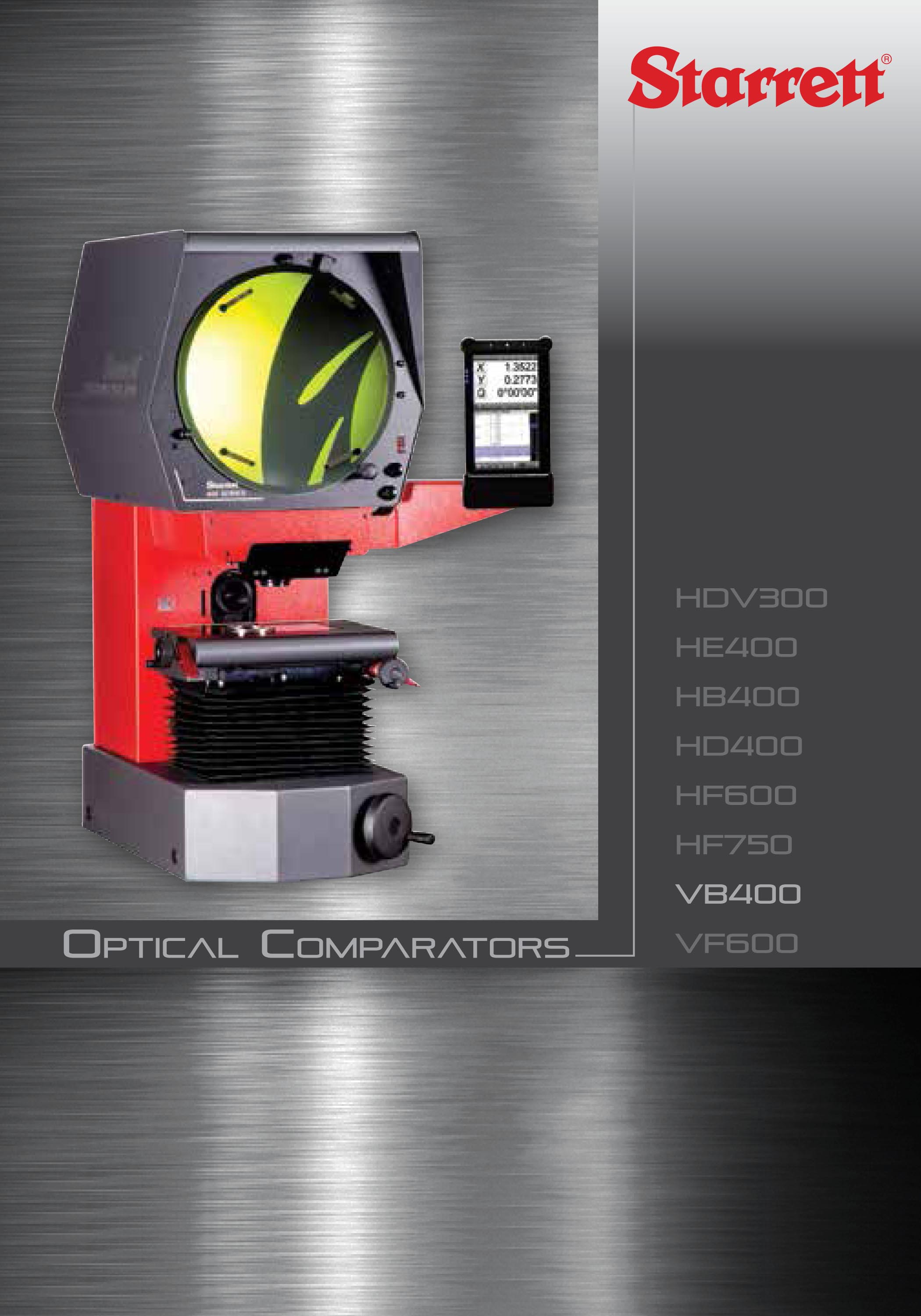 Optical Comparators - Starrett